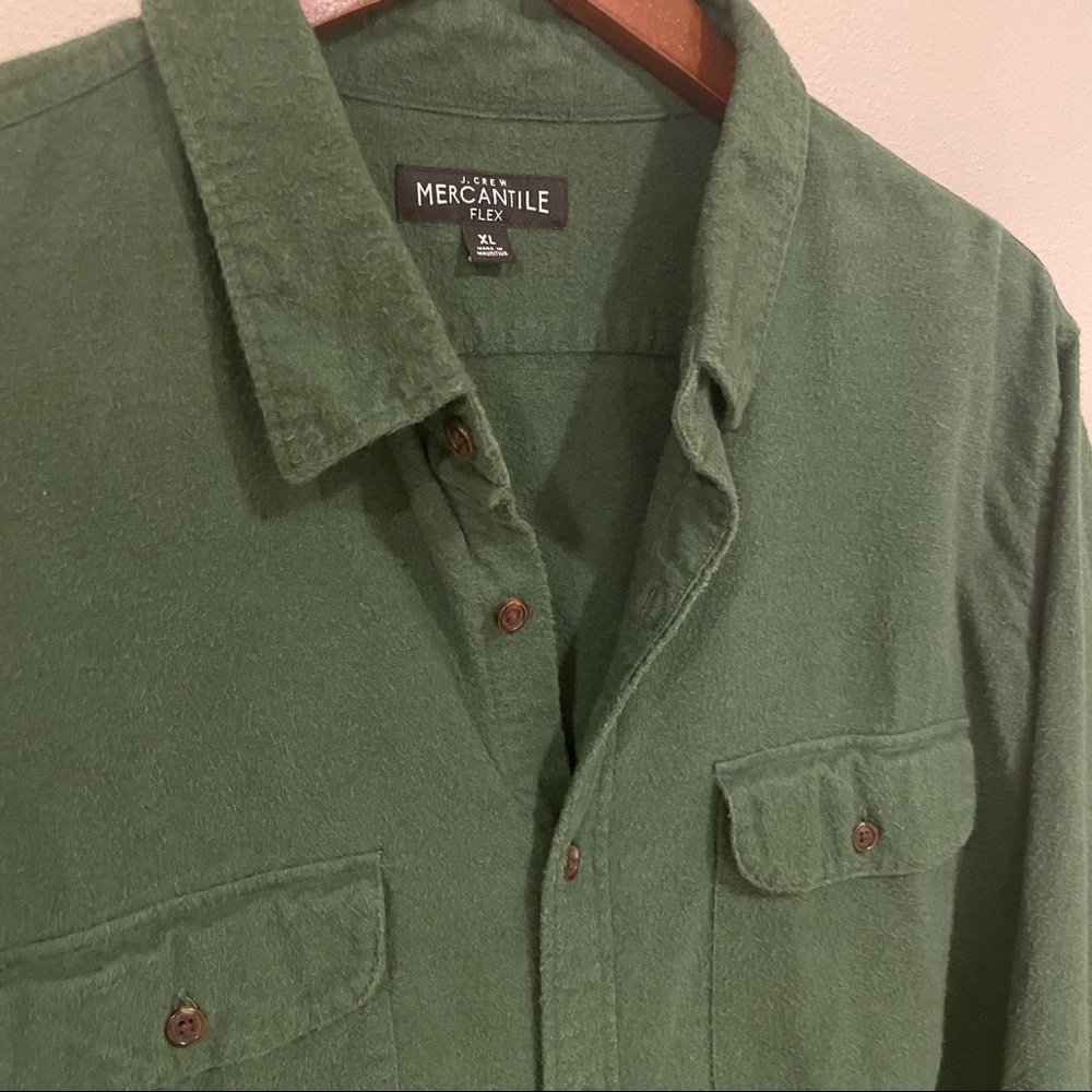 J. Crew Casual Button Down with elbow pads